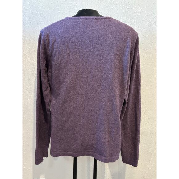 Tricobel Pullover Sweater Silk / Angora / Cashmere blend Womens Size Large - Picture 4 of 7